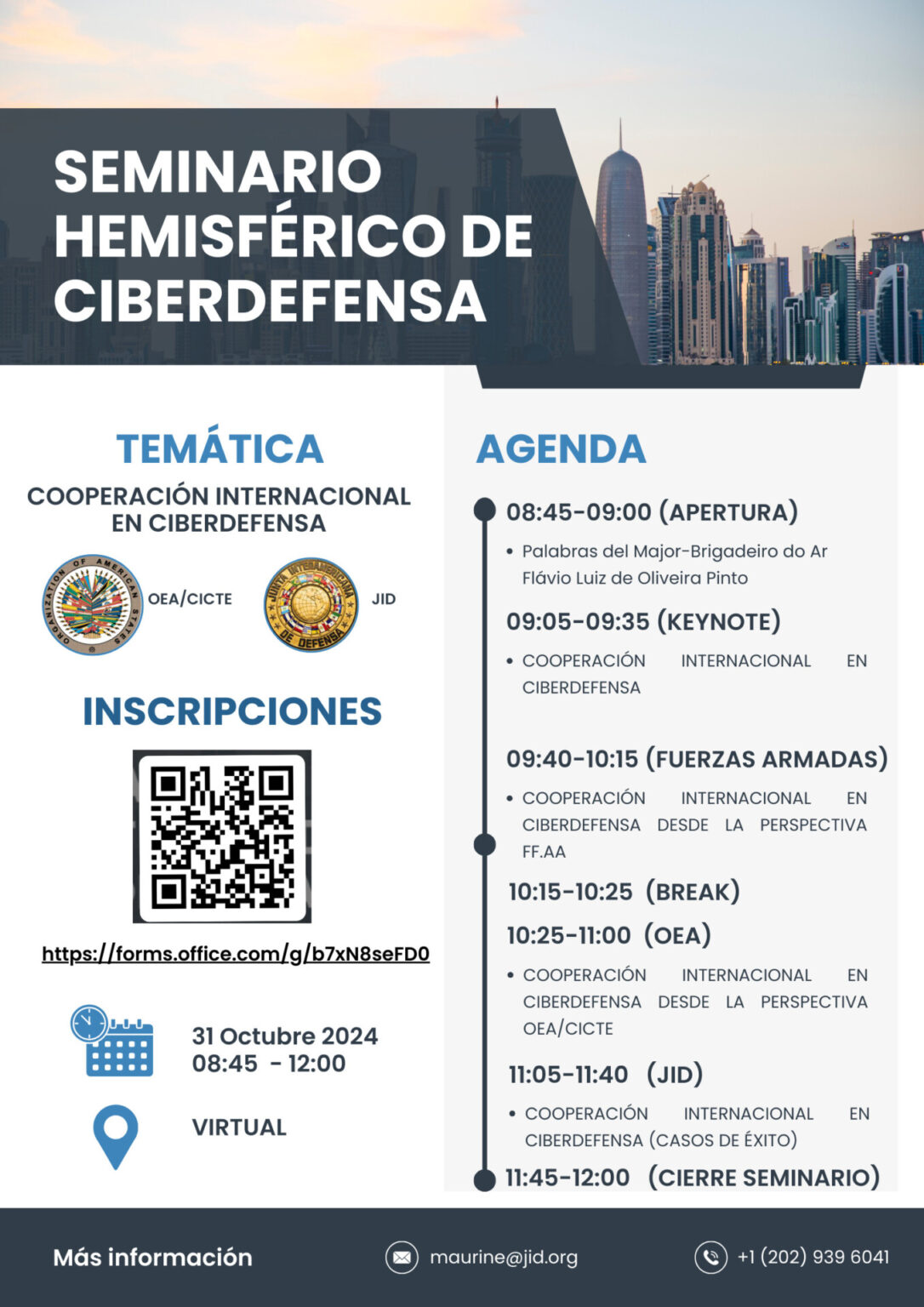 Seminario Hemisférico De Ciberdefensa Inter American Defense Board